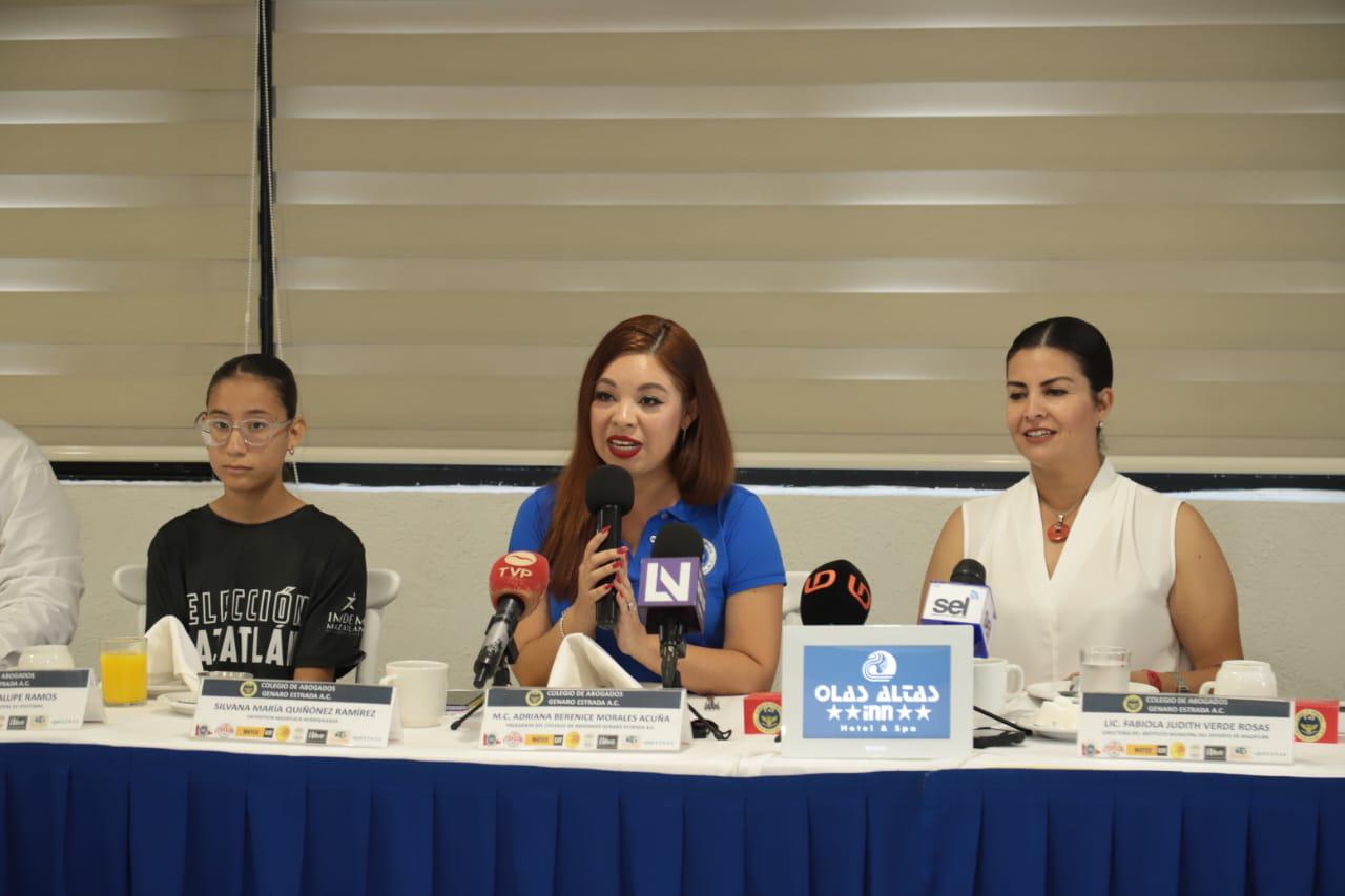 $!Colegio Genaro Estrada celebra el Día del Abogado con carrera pedestre y torneo de futbol en Mazatlán