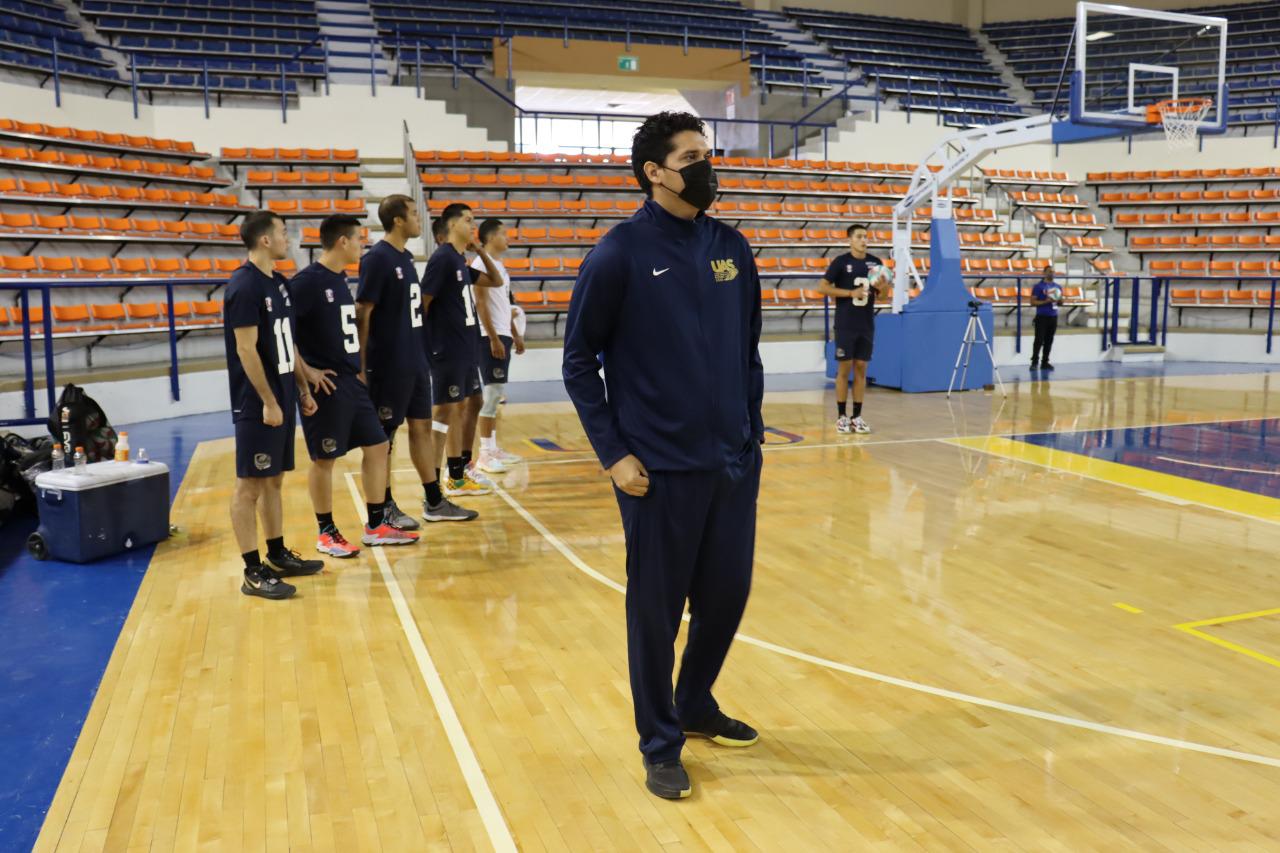 $!Águilas UAS de voleibol de sala varonil avanzan a cuartos de la Universiada Nacional como líder