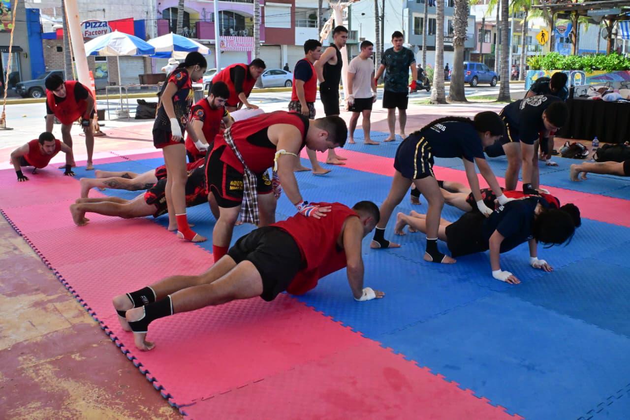 $!Muay thai gana terreno en Mazatlán con seminario especializado