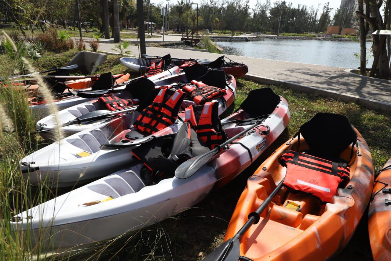 $!El Parque Central de Mazatlán ya está abierto al público y es de acceso gratuito