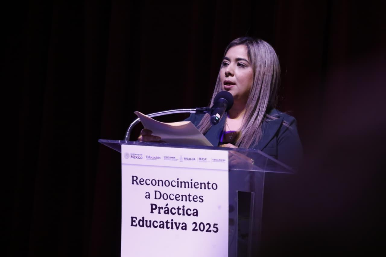 $!Entrega Rocha Moya constancias y apoyos a docentes que concluyeron programa Práctica Educativa 2025