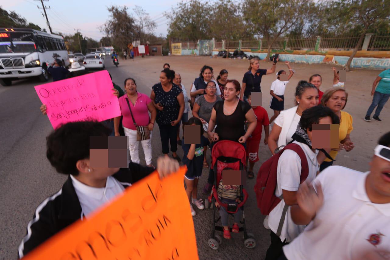$!Reclaman de nuevo regreso de ruta de camión a Rinconada del Valle