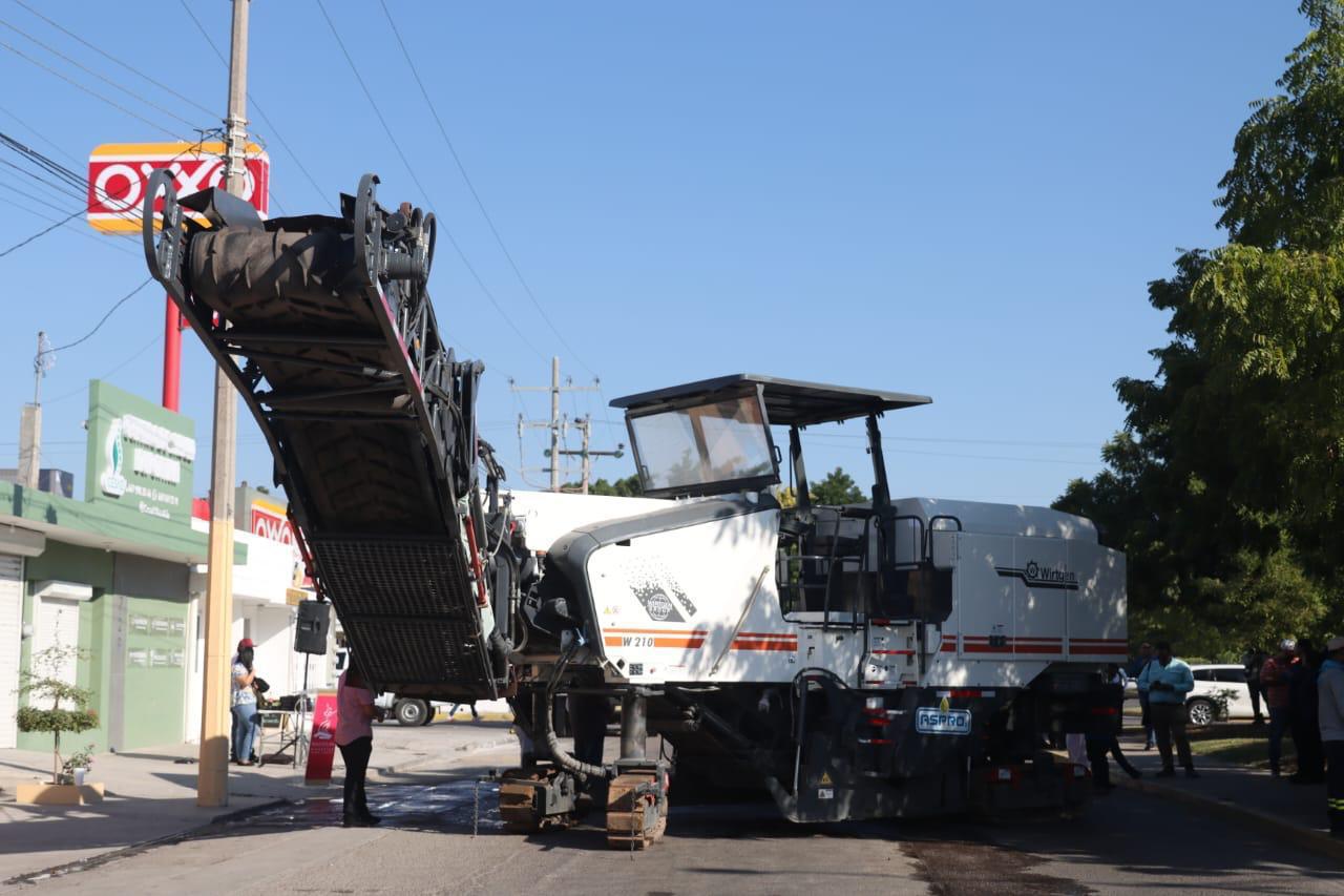 $!Inicia el reencarpetado en principales calles de Mazatlán
