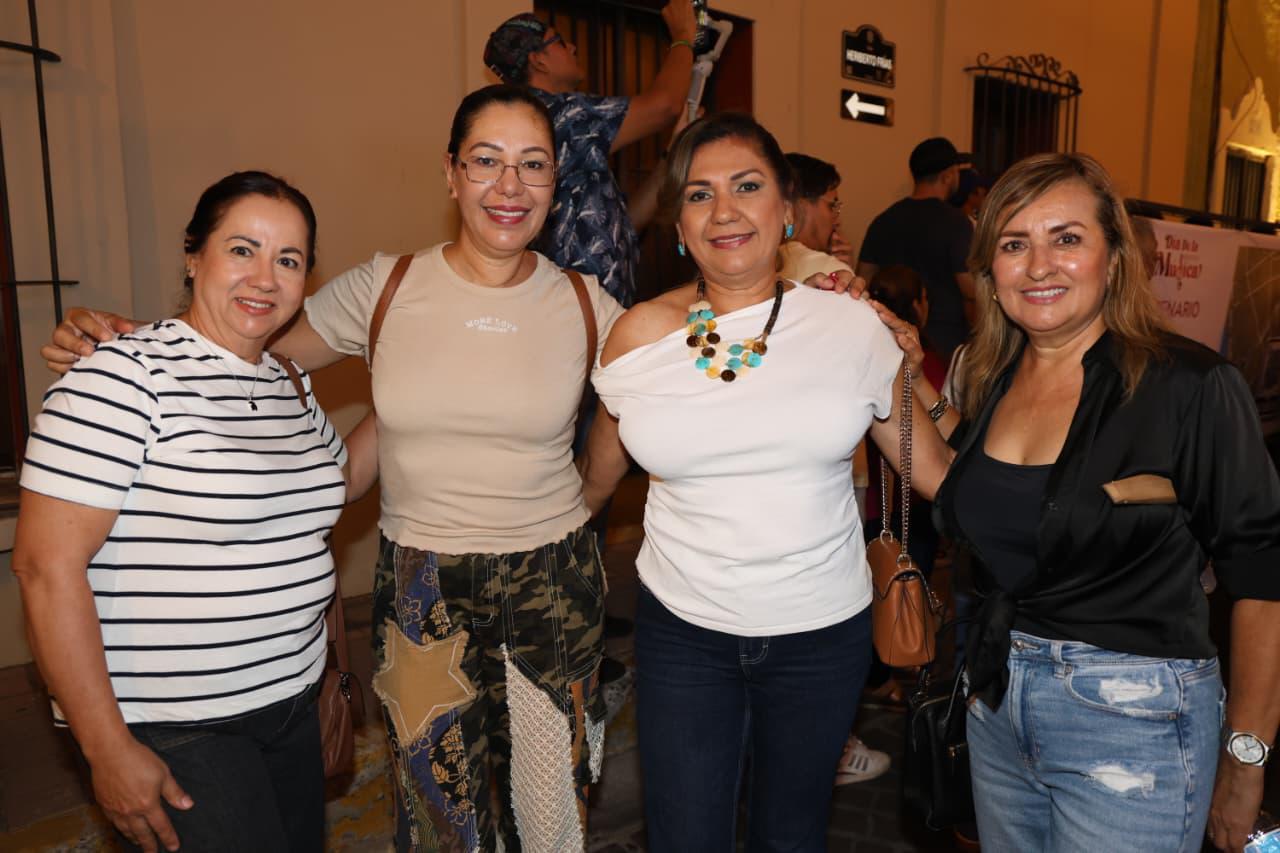 $!Irma Calderón, Berenice Ibarra, Mireya Ibarra y Norma Alicia Aguilar.