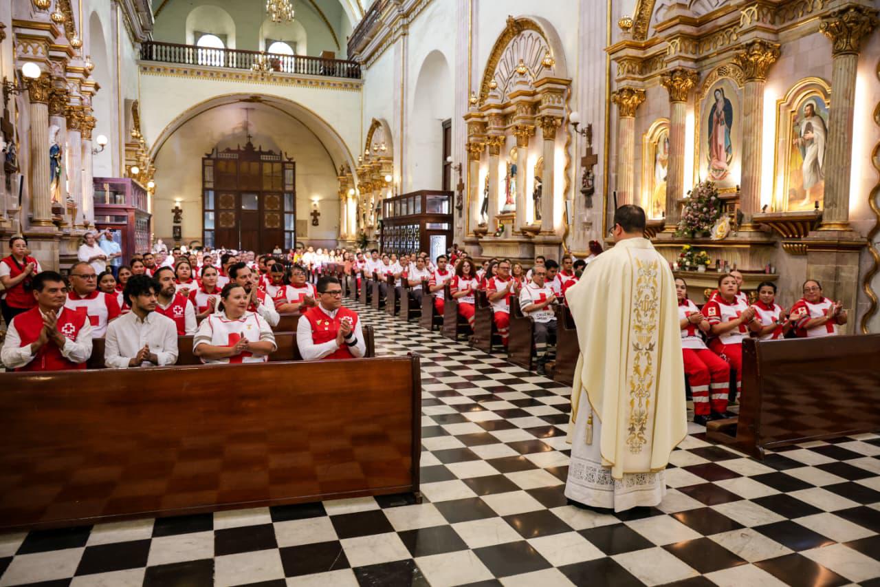$!Cruz Roja Culiacán honra a sus héroes caídos durante celebración del Día del Socorrista