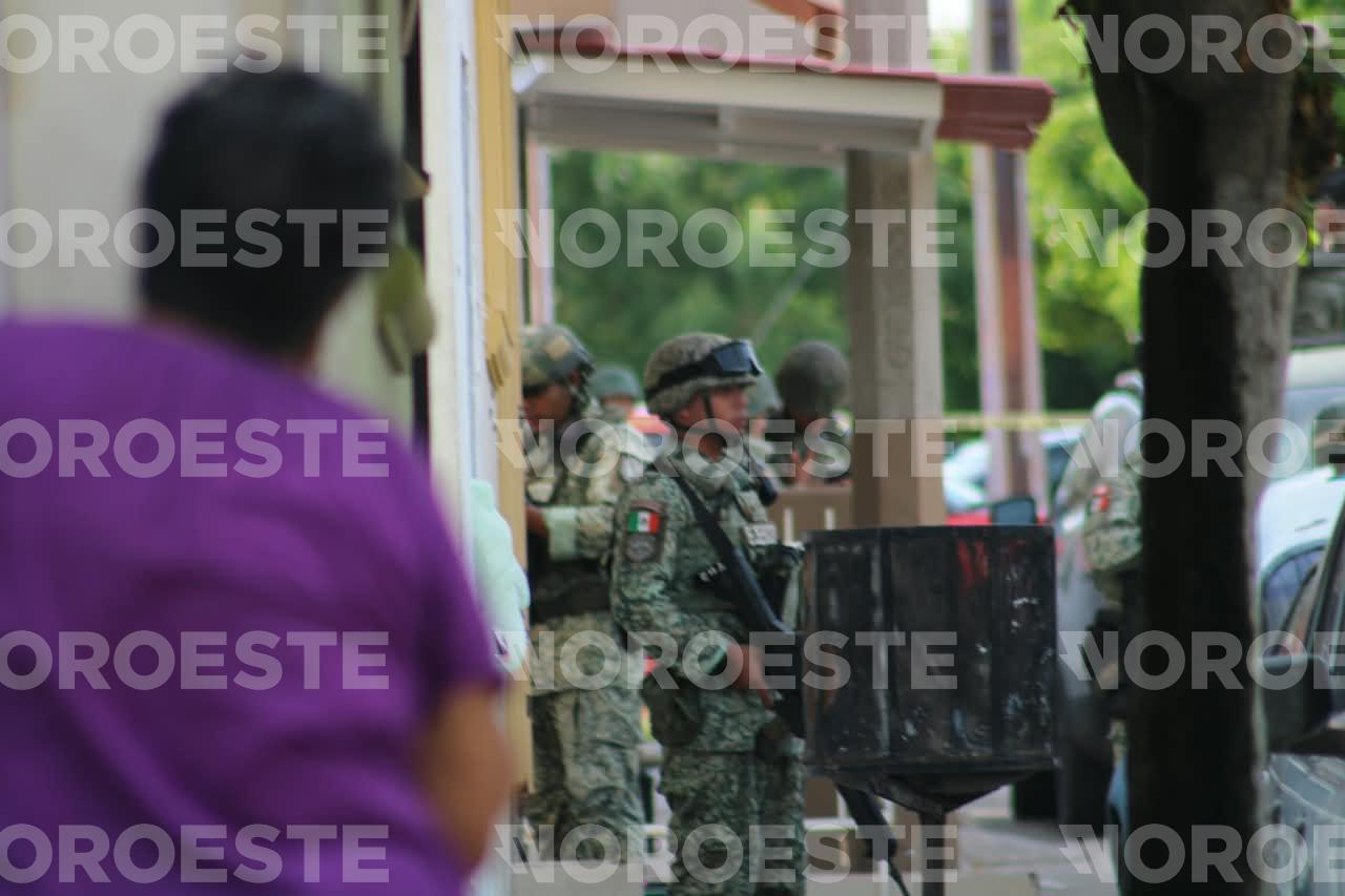 $!Un trabajador del IMSS herido y un hombre plagiado deja ataque en Infonavit Humaya, en Culiacán
