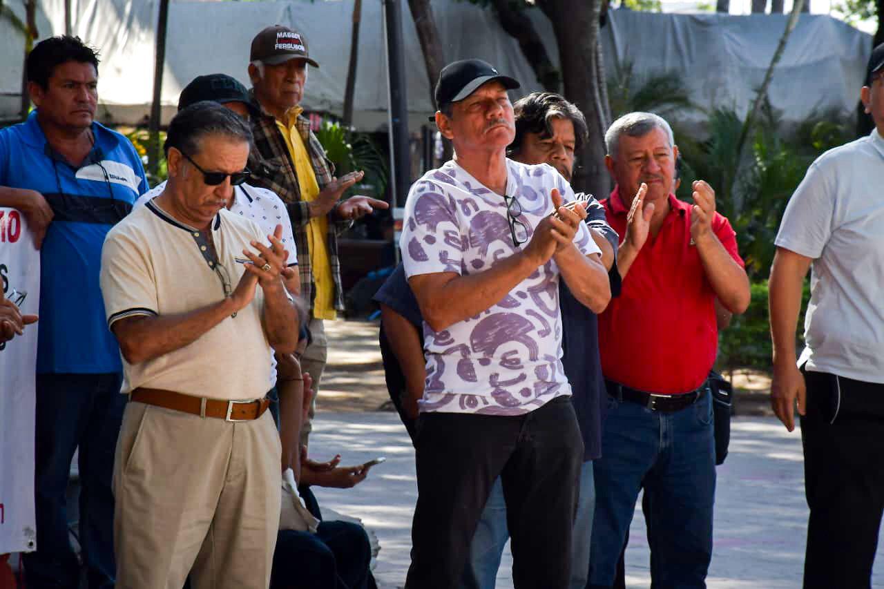 $!Se manifiestan en Culiacán contra las acciones militares de EU en Venezuela