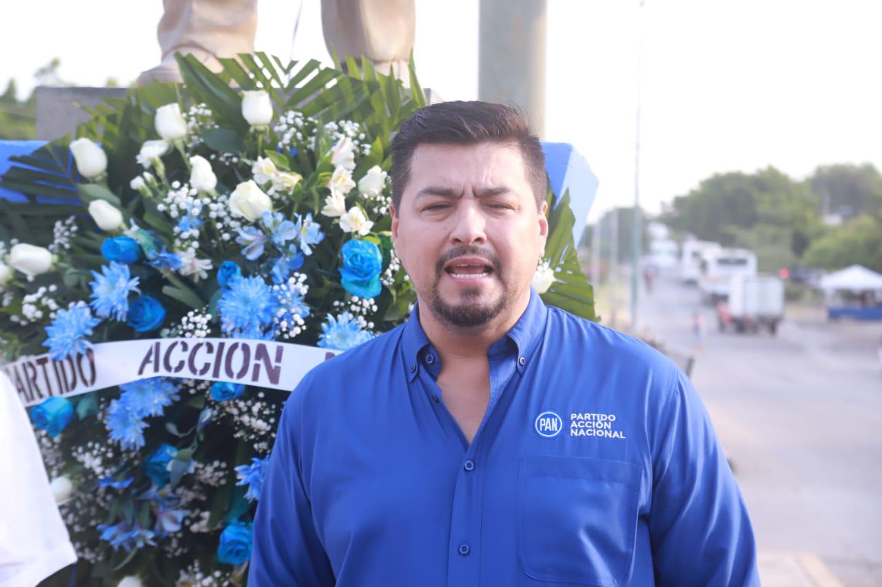 $!Conmemora el PAN Mazatlán el 34 aniversario luctuoso de ‘Maquío’