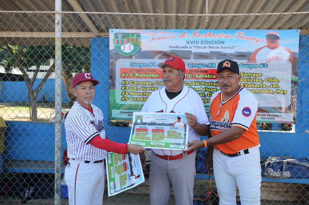 $!Torneo de Beisbol SAMAYS vive su ceremonia inaugural con homenaje a Óscar Rivas