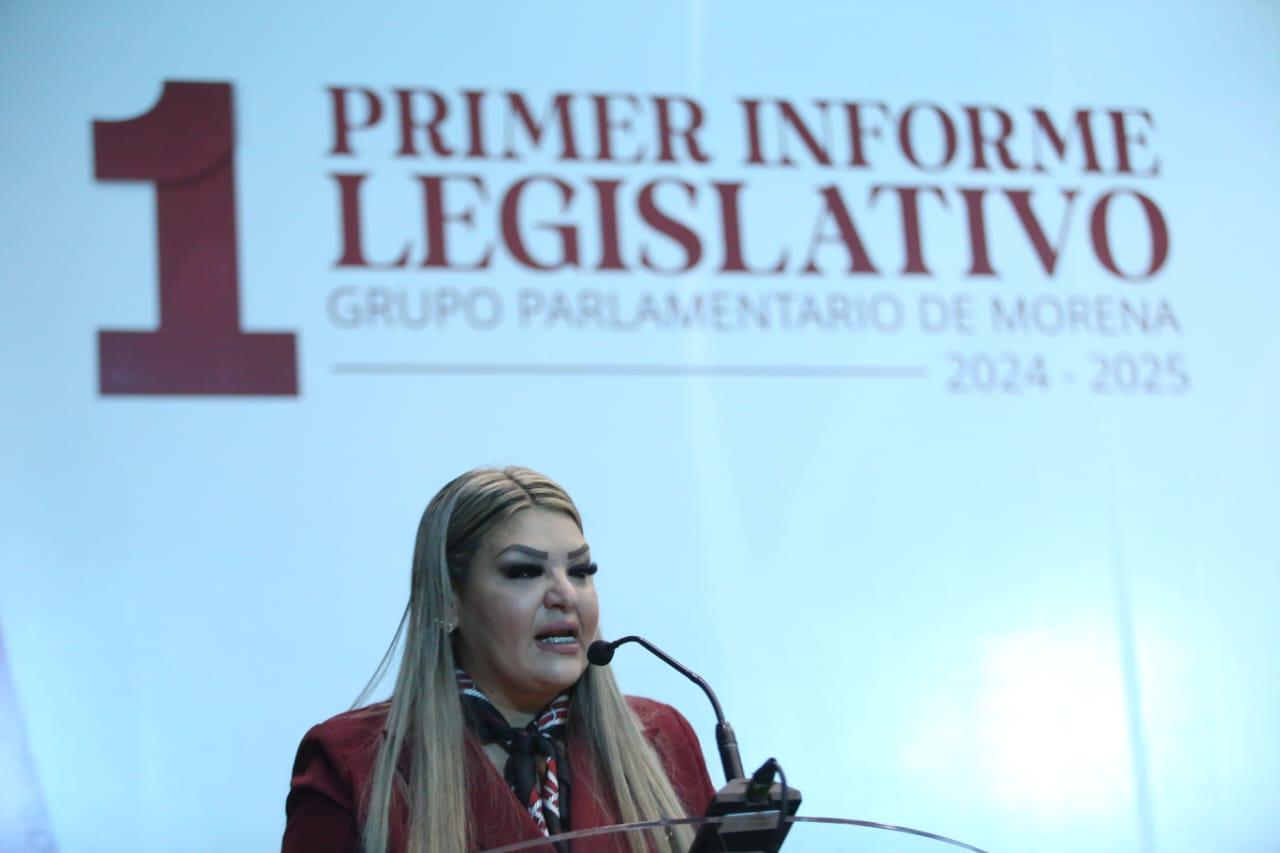 $!Diputados de Morena presentan su Primer Informe Legislativo en Mazatlán