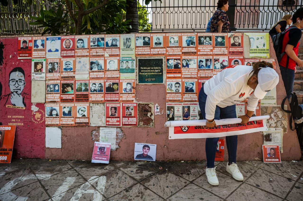 $!El rostro de personas desaparecidas en Sinaloa ocupará un mural en Culiacán