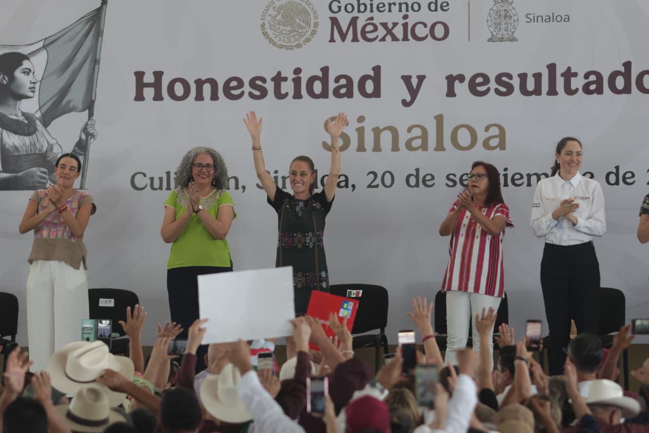 $!Fuerzas federales permanecerán en Sinaloa el tiempo que sea necesario, afirma Sheinbaum