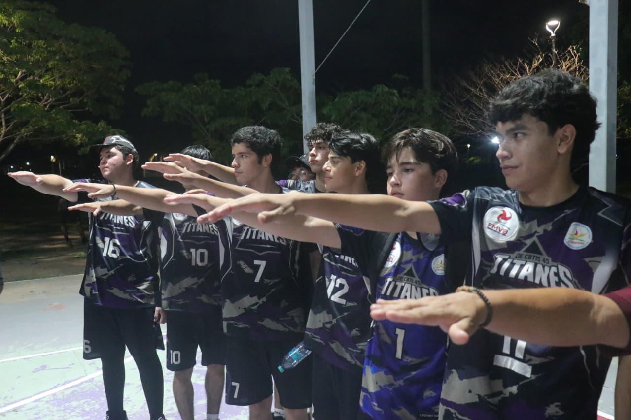 $!Inauguran Primer Festival Estatal Infantil y Juvenil de Voleibol Sinaloa, en Mazatlán