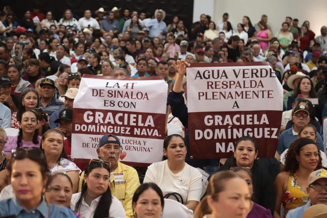 $!Somos mucho pueblo y mucho gobierno en Sinaloa: Graciela Domínguez