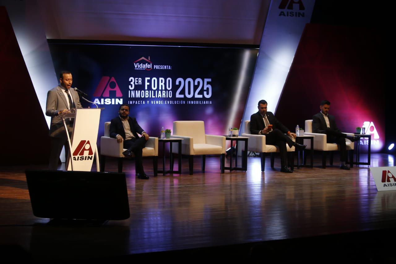 $!Inauguran en Culiacán el Tercer Foro Inmobiliario de AISIN 2025: ‘Impacta y Vende, Evolución Inmobiliaria’