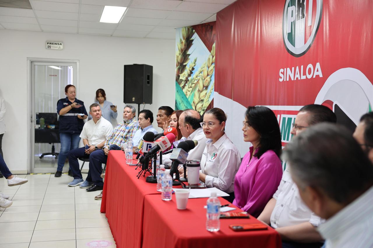 $!Visita de Claudia Sheinbaum fue solo discurso... ignoró crisis hídrica y seguridad: PRI Sinaloa