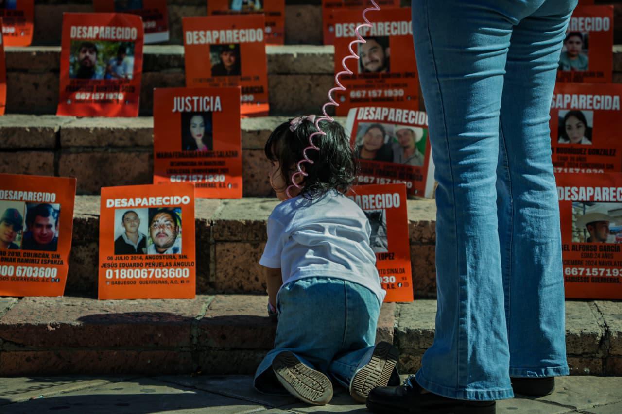 $!Devela Sabuesos Guerreras memorial de personas desaparecidas en Culiacán