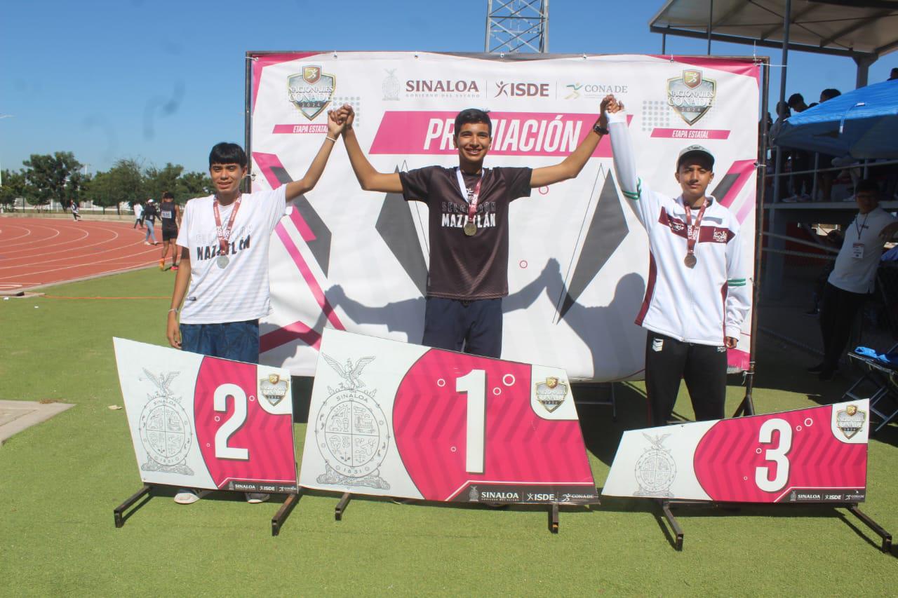 $!Rompe récord la Selección de Mazatlán en atletismo