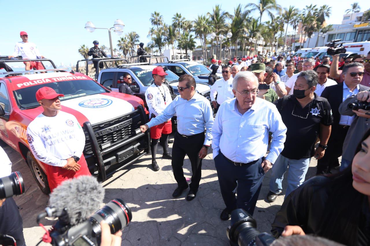 $!Despliegan 10 mil elementos para salvaguardar Sinaloa en Semana Santa