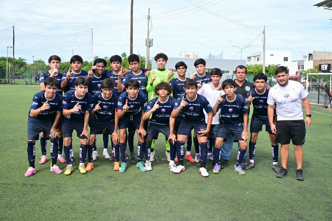 $!Elota vence 3-0 a Mazatlán y se corona en la Copa Telmex Juvenil