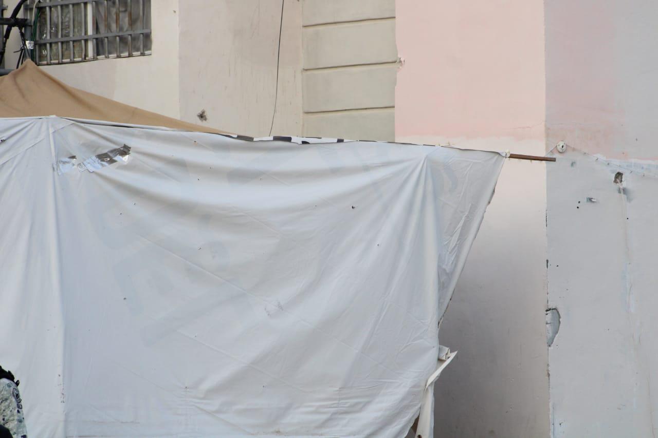 $!Disparan contra tres domicilios en fraccionamiento Zona Dorada en el sector Los Ángeles, en Culiacán