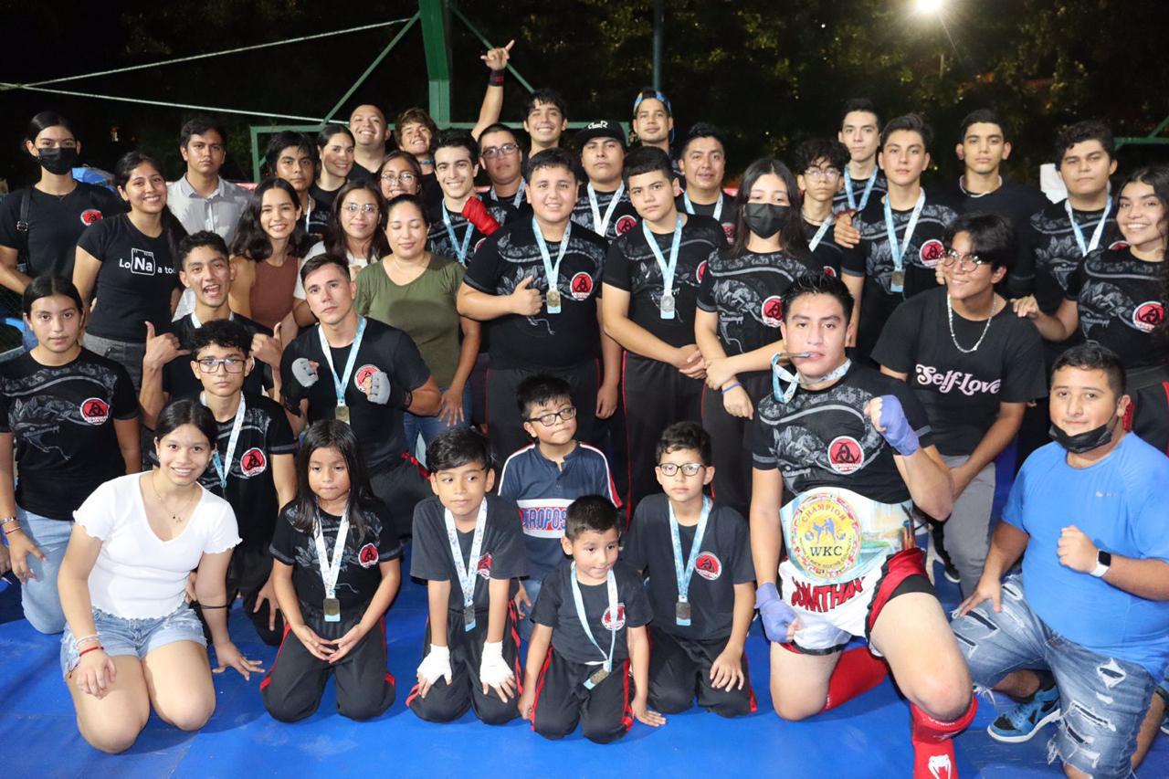 $!Cierra con grandes combates Liga de Kickboxing Black Belt