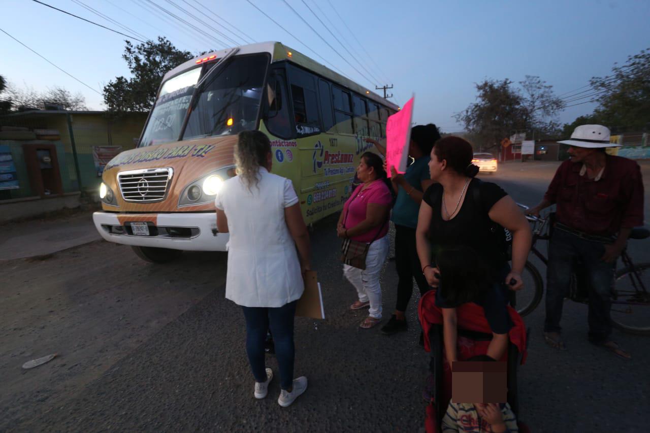 $!Reclaman de nuevo regreso de ruta de camión a Rinconada del Valle