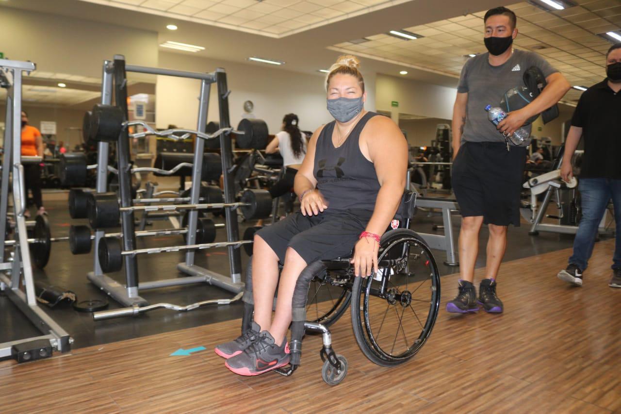 $!Rosa María Guerrero continúa su preparación rumbo a Juegos Paralímpicos