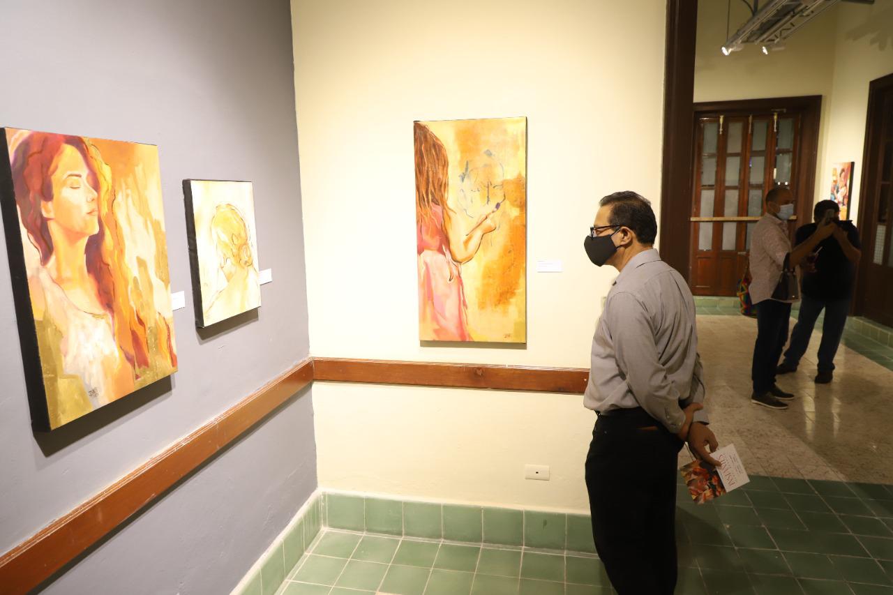 $!Los asistentes disfrutaron de las obras de la artistas en la velada.