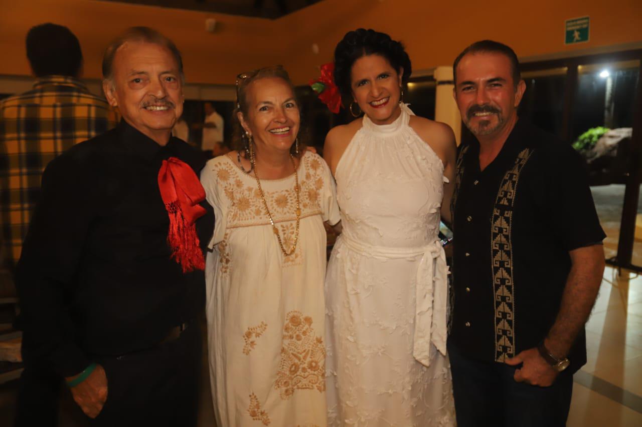 $!Joaquín Arce, Noemi Ruth Sánchez, Diana Rice y Juan Pablo López.