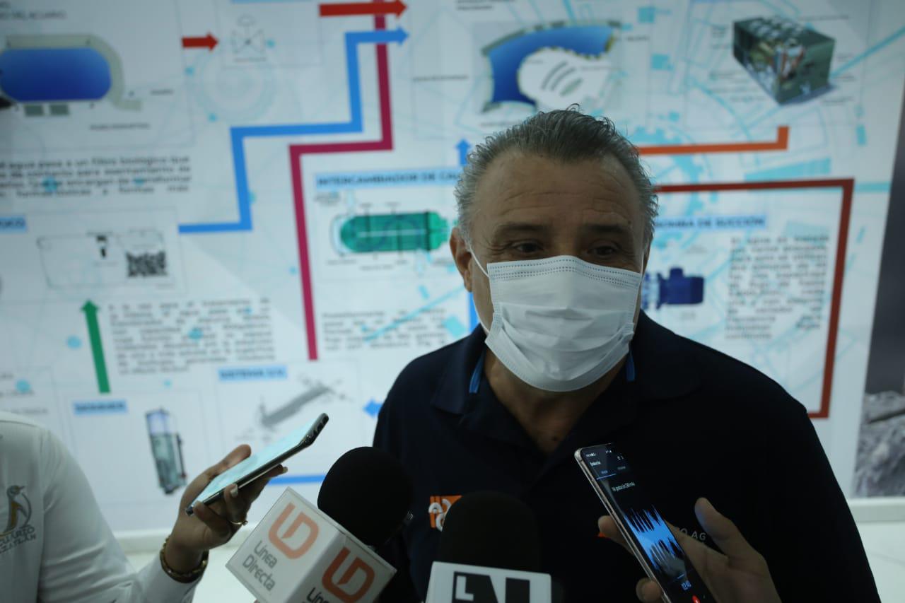 $!Con el pingüinario no pasará lo que sucedió con el tiburonario colapsado en Mazatlán, asegura arquitecto