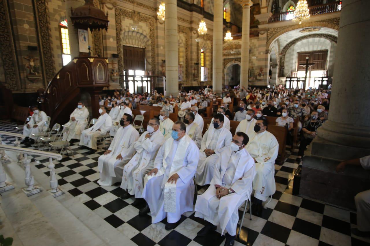 $!Celebran a la Virgen de la Inmaculada Concepción, Patrona de Mazatlán