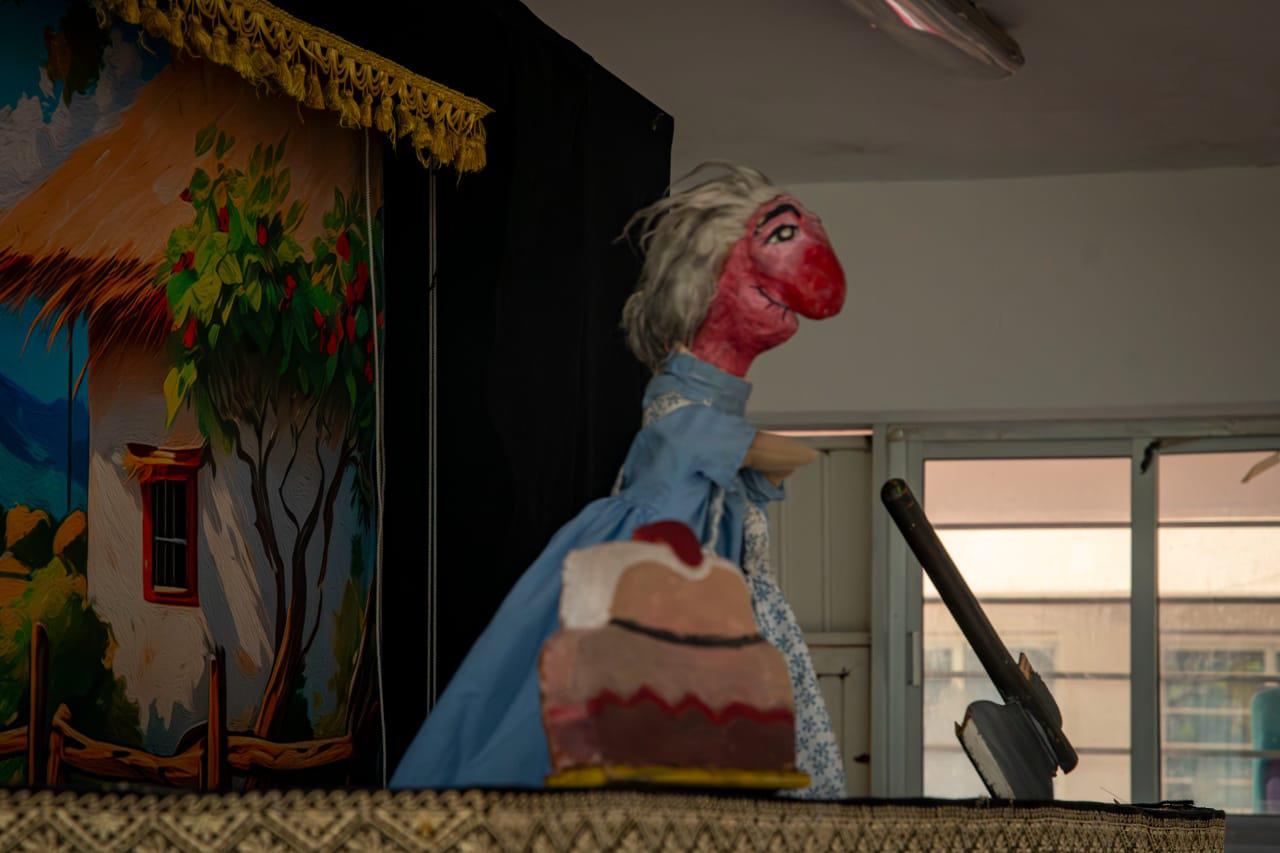 $!El teatro guiñol lleva alegría y aprendizaje a la comunidad escolar de la colonia Unión Antorchista.