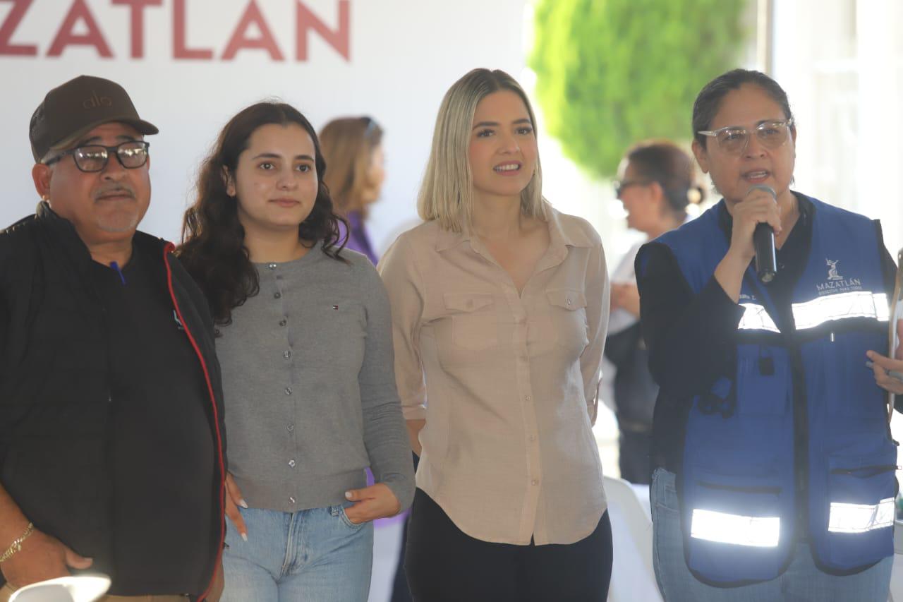 $!Realizan primera jornada de ‘Contigo Mazatlán’ en la Villa Galaxia