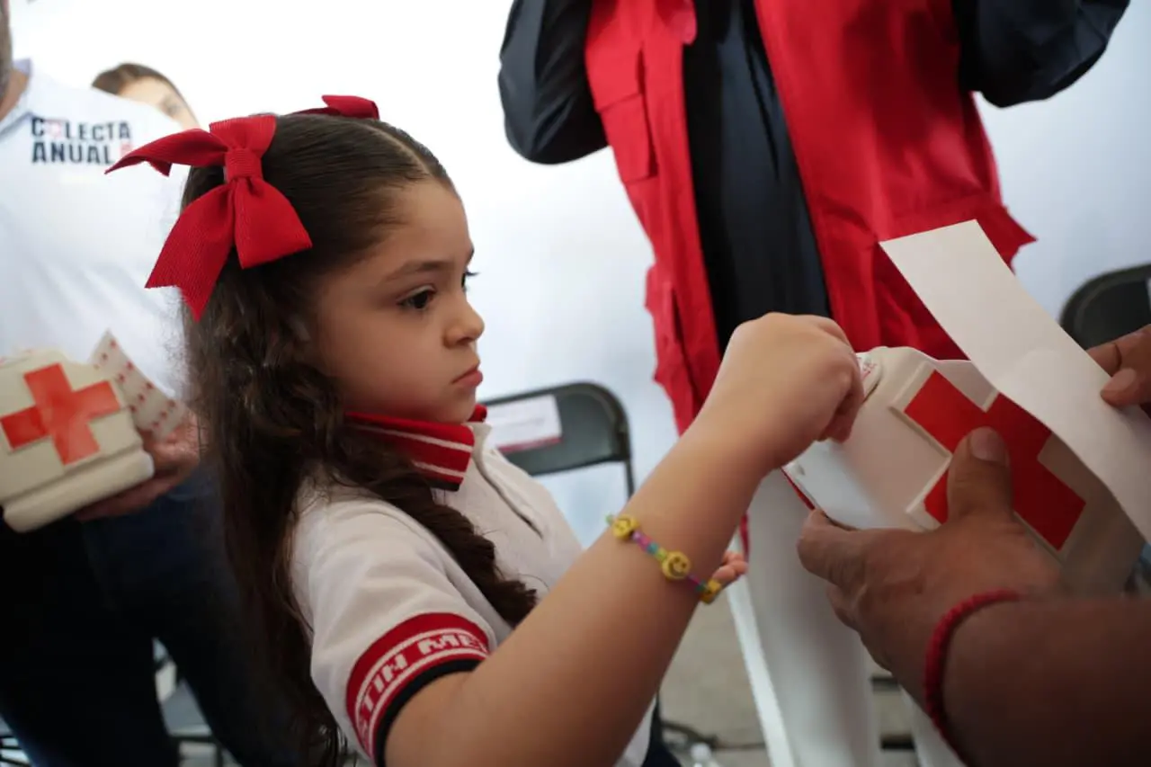 $!Inician Sepyc y Cruz Roja Sinaloa colecta escolar; buscan superar los $3.6 millones recaudados en 2025