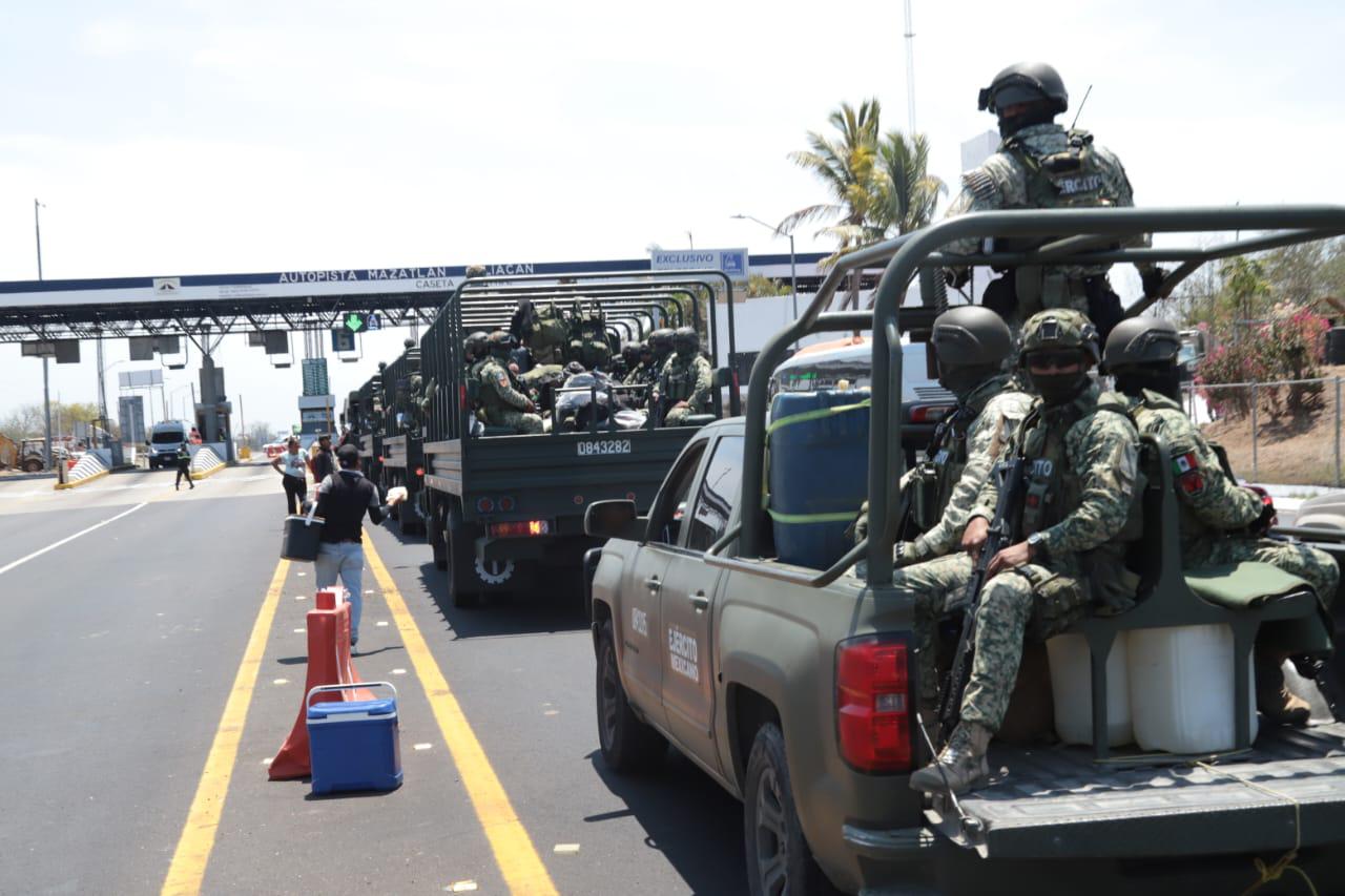 $!Blindan seguridad de Mazatlán en esta Semana Santa con apoyo de Fuerzas Federales