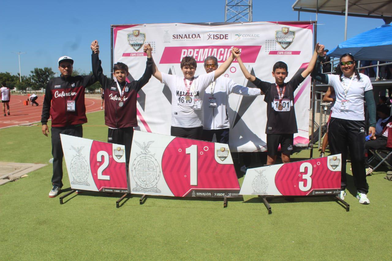 $!Rompe récord la Selección de Mazatlán en atletismo