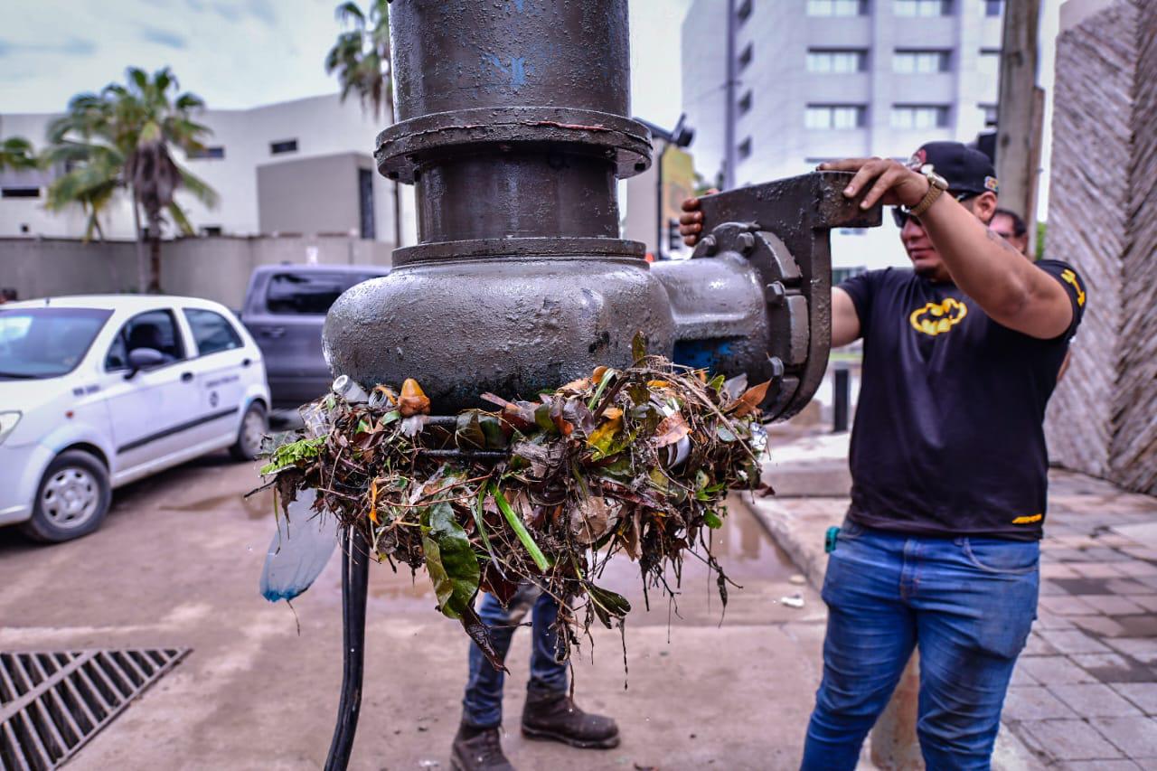 $!Llegaron a colectores 100 toneladas de basura durante las lluvias: Karla Camacho