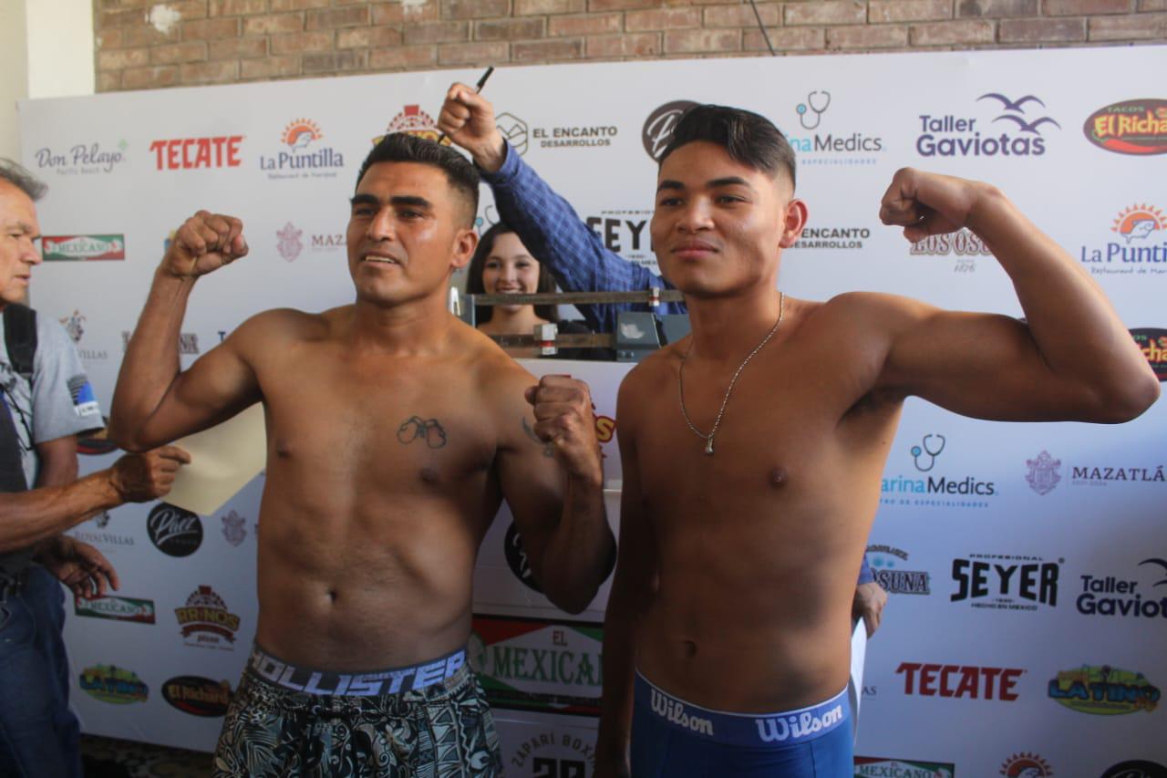 $!Baten báscula pugilistas de Regreso de un Guerrero