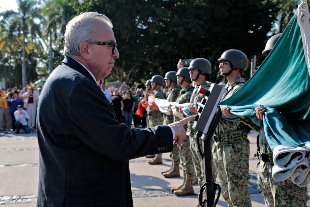 $!Sinaloa conmemora el legado del General Ángel Flores y la memoria de los estudiantes asesinados en Tlatelolco
