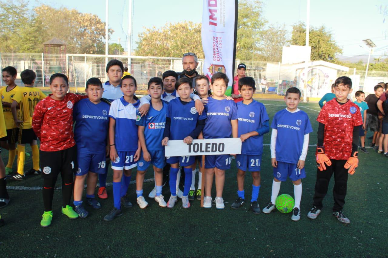 $!Inauguran Liga Intercolonial de Futbol 7, en Culiacán