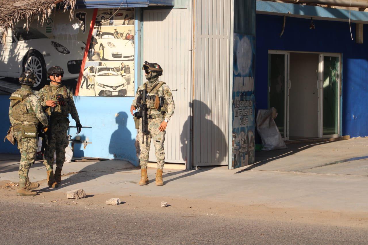 $!Disparan contra autolavado en la colonia San Rafael, en Culiacán