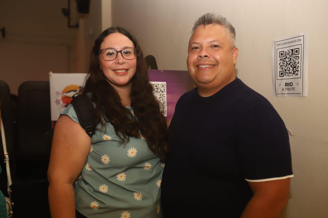 $!Alejandra Quintanilla y Félix Mascareño.