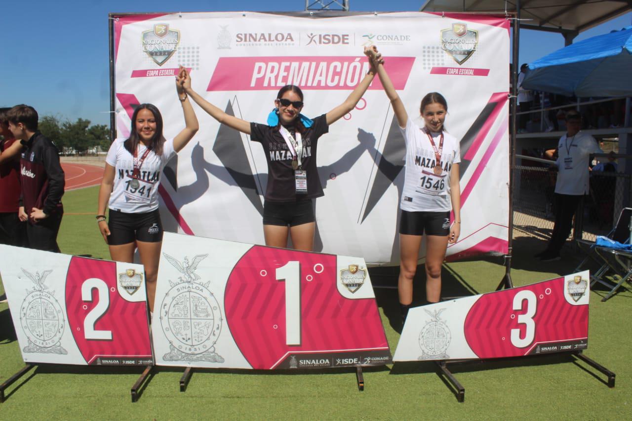 $!Rompe récord la Selección de Mazatlán en atletismo