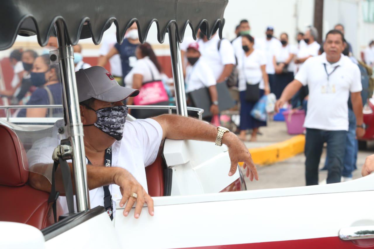 $!El muelle turístico de Mazatlán revive para atender a turistas del crucero Carnival Panorama