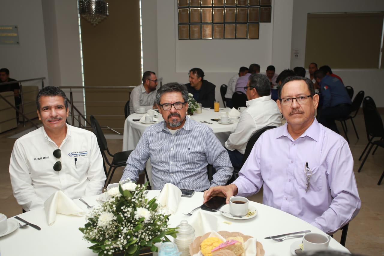 $!Felipe Macías, José Villalobos y Jesús Ibáñez.
