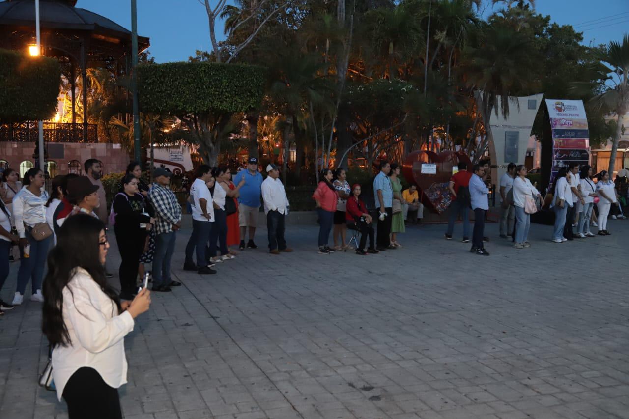 $!A través del arte, piden el regreso del tránsito Marco Ernesto en Mazatlán