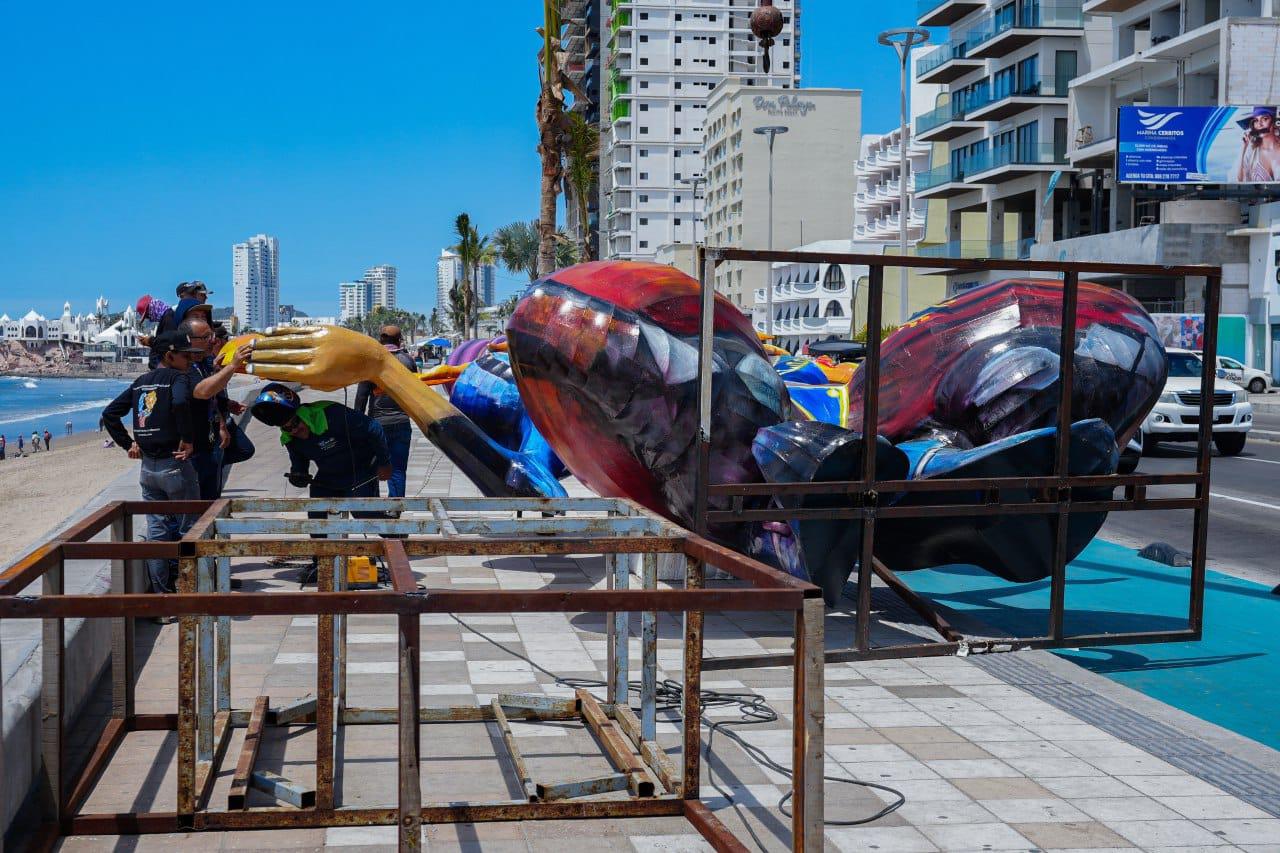 $!Los monigotes serán retiradas el 10 de abril.