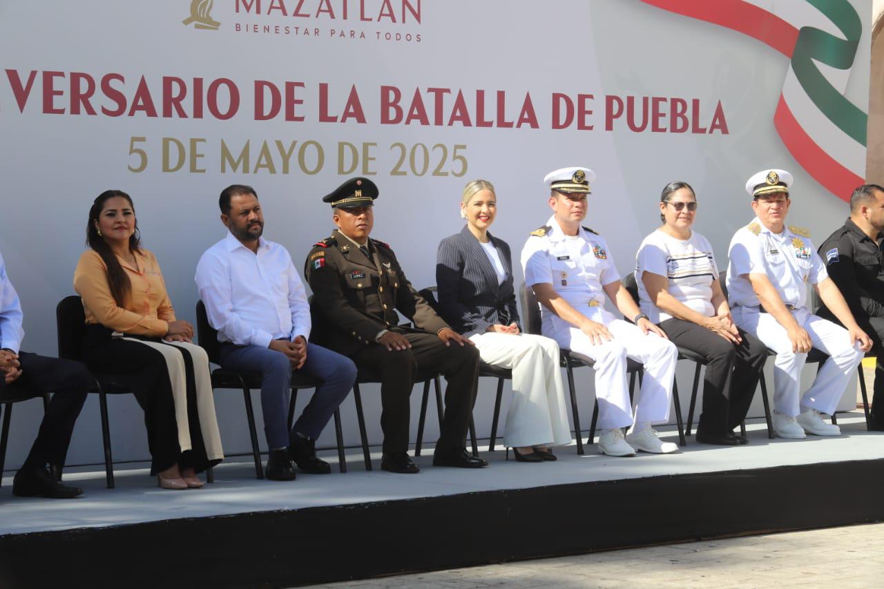 $!Mazatlán conmemora el 163 aniversario de la Batalla de Puebla