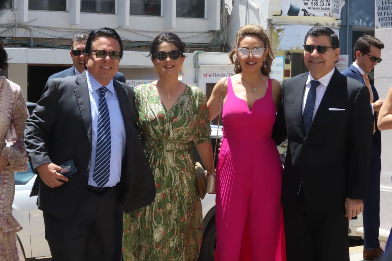 $!Luis Roberto Huerta, María Eva Ortega de Huerta, Ana Luisa de Lizárraga y Javier Lizárraga Mercado.